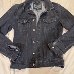 Denim Jacket in Charcoal